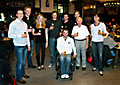 Sportler im Gaffel-Brauhaus